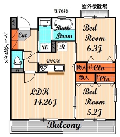 puerta sur TOKIOの物件間取画像